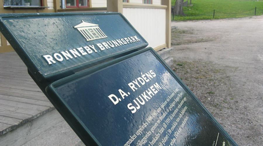 Ronneby Brunnspark Vandrarhem Och B&B Kültér fotó